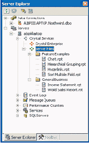 Server Explorer